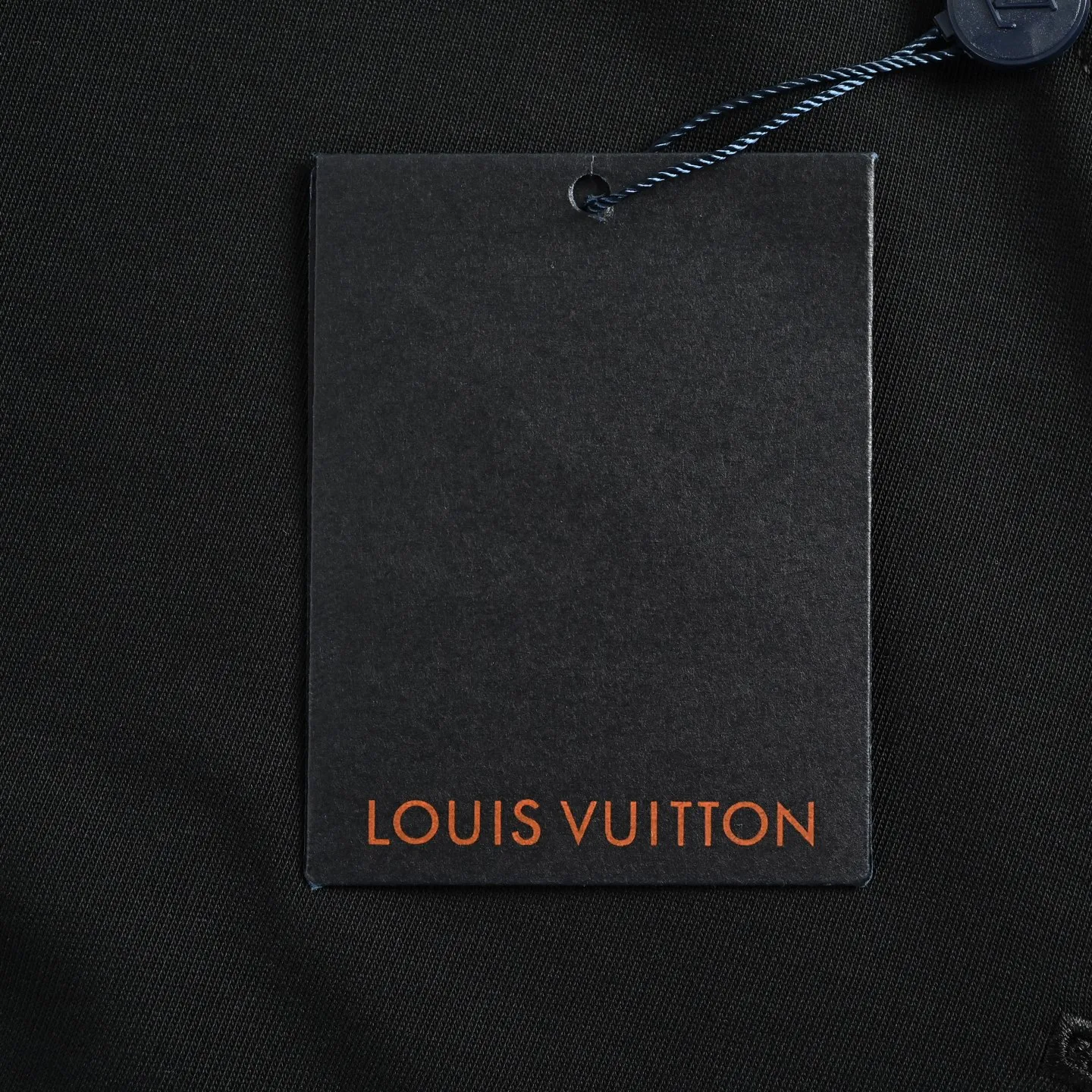Louis Vuitton/Louis Vuitton front and back letter woven embroidered short sleeves